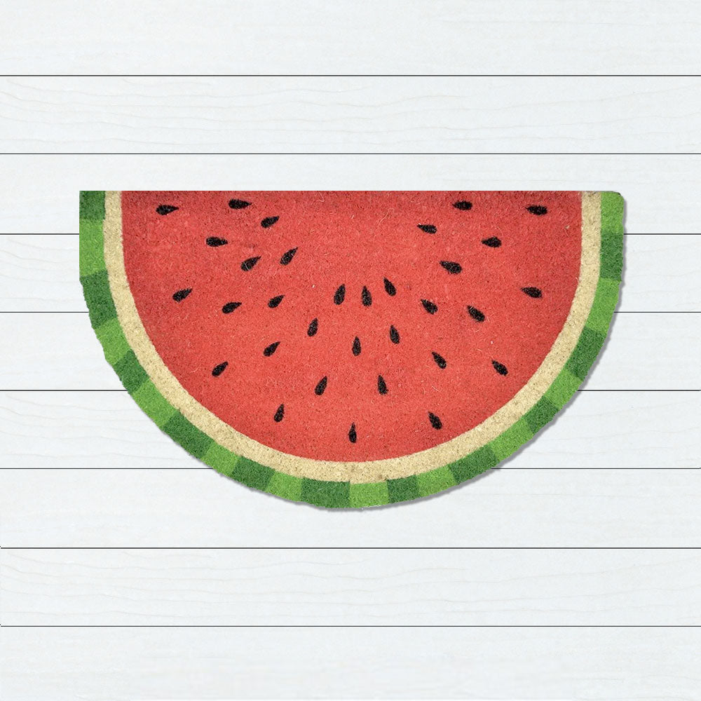 Watermelon PVC Backed Doormat, 45x75cm - Ozark Home