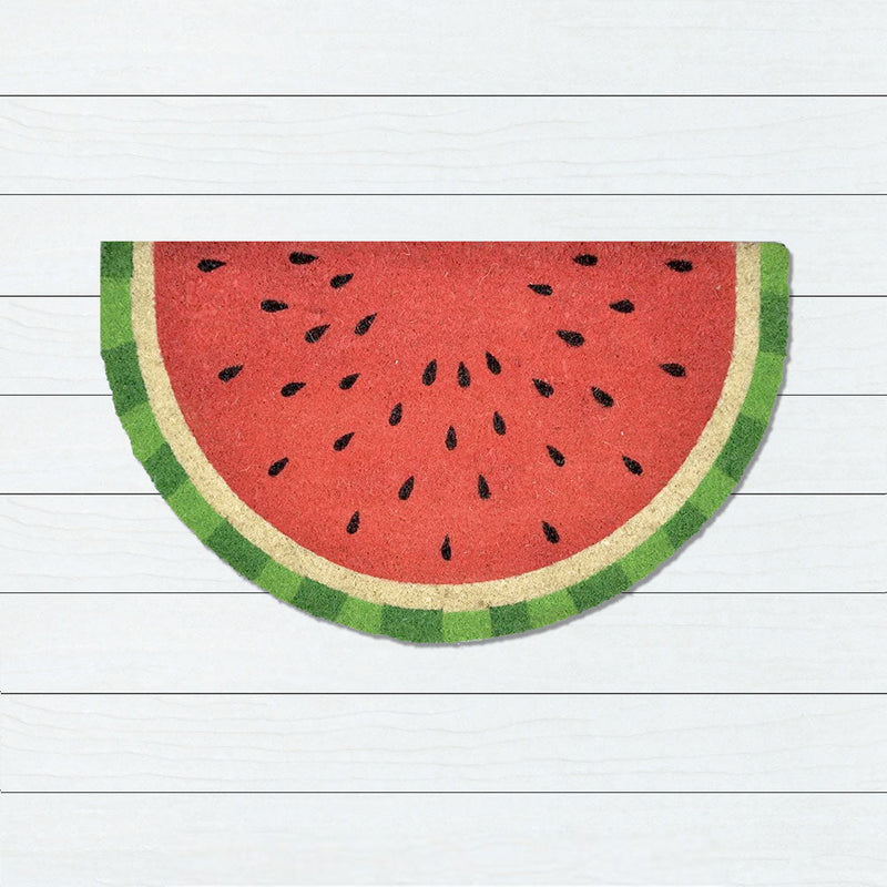 Watermelon PVC Backed Doormat, 45x75cm - Ozark Home
