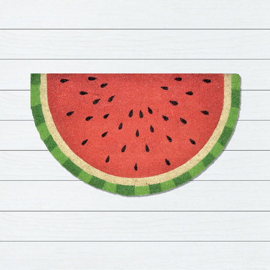 Watermelon PVC Backed Doormat, 45x75cm - Ozark Home
