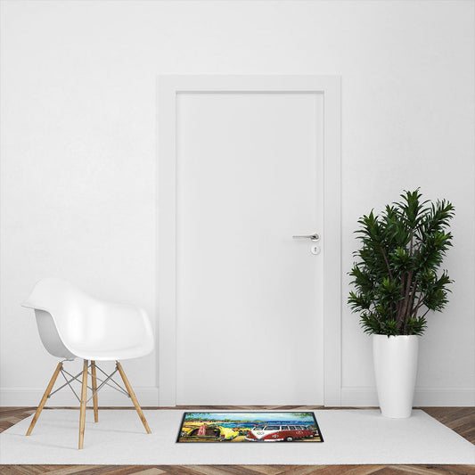 Coney Van & Sandman Doormat, 45x75cm - Ozark Home