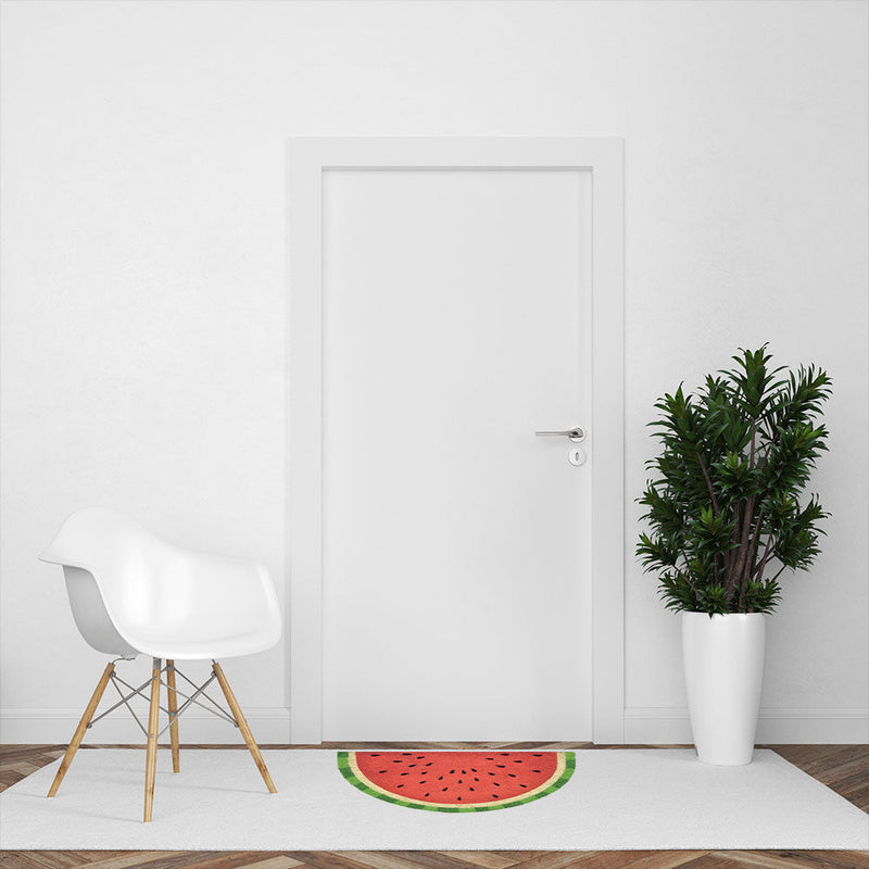 Watermelon PVC Backed Doormat, 45x75cm - Ozark Home