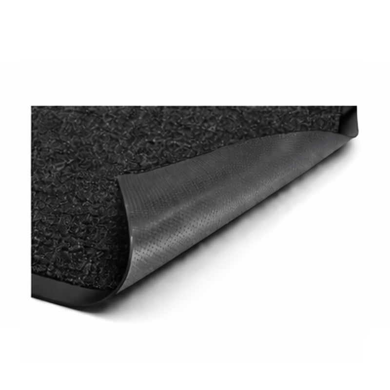 PrintPlush Logo Mat featuring custom logo design, shown from front and back, ideal for personalized entrance decor.